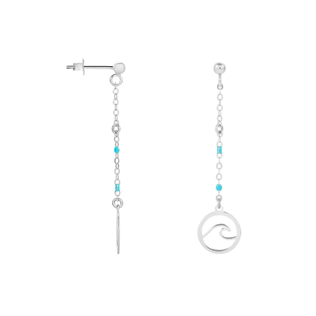 Orecchini Pendenti Silver Collection Argento Rodiato Pietra sintetica - Orecchini Pendenti Donna | Stroili