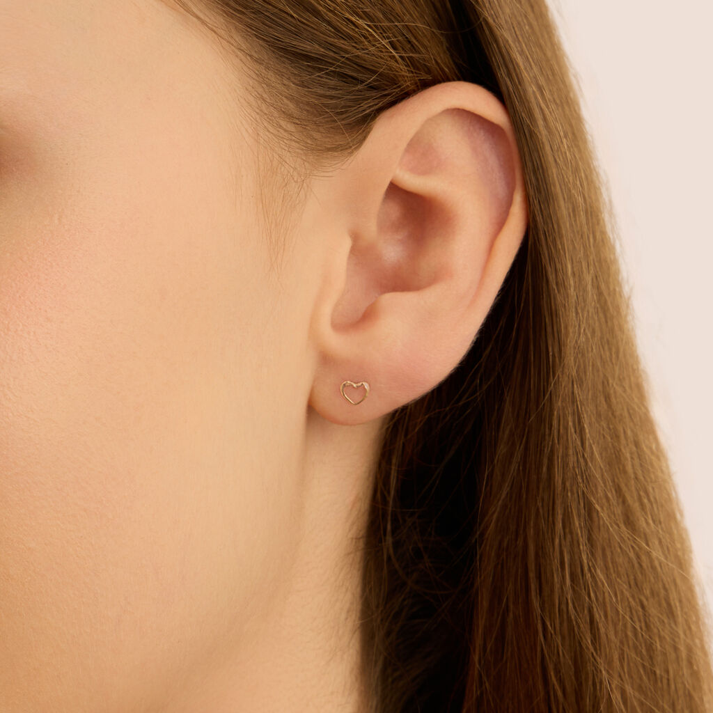 Orecchini Lobo Bon Ton Oro Giallo