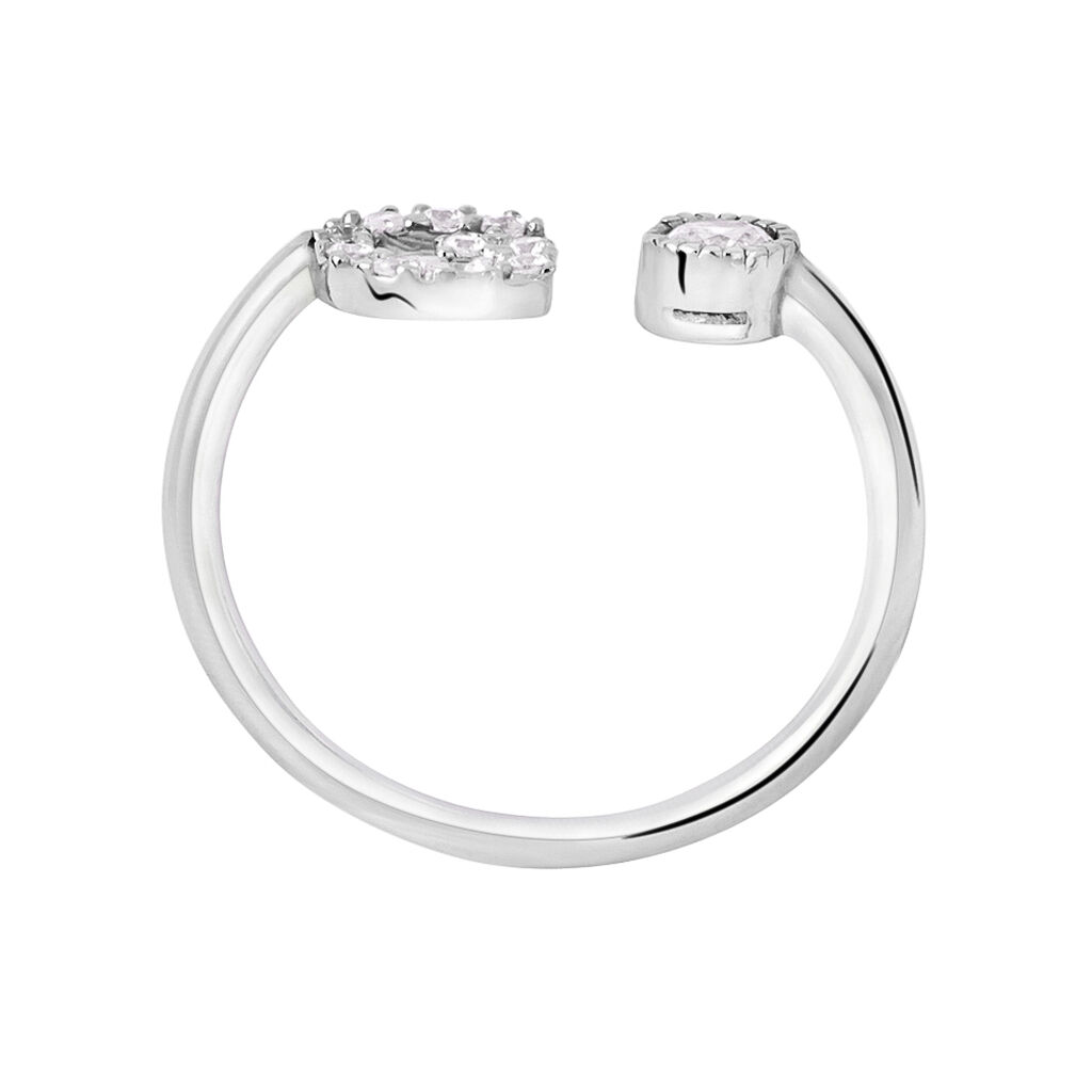 Anello Fantasia Silver Moments Argento Rodiato Cubic Zirconia - Anelli con Pietre Donna | Stroili