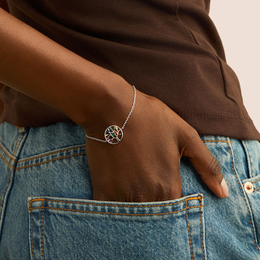 Bracciale Silver Moments Argento Rodiato Cubic Zirconia