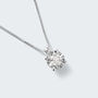 Collana Punto Luce Diamotion Oro Bianco Diamante