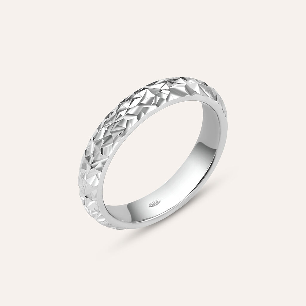 Anello Fedina Silver Collection Argento Rodiato - Fedine Unisex | Stroili
