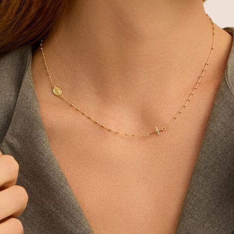 Collana Rosario Holy Oro Giallo - Collane Rosario Donna | Stroili