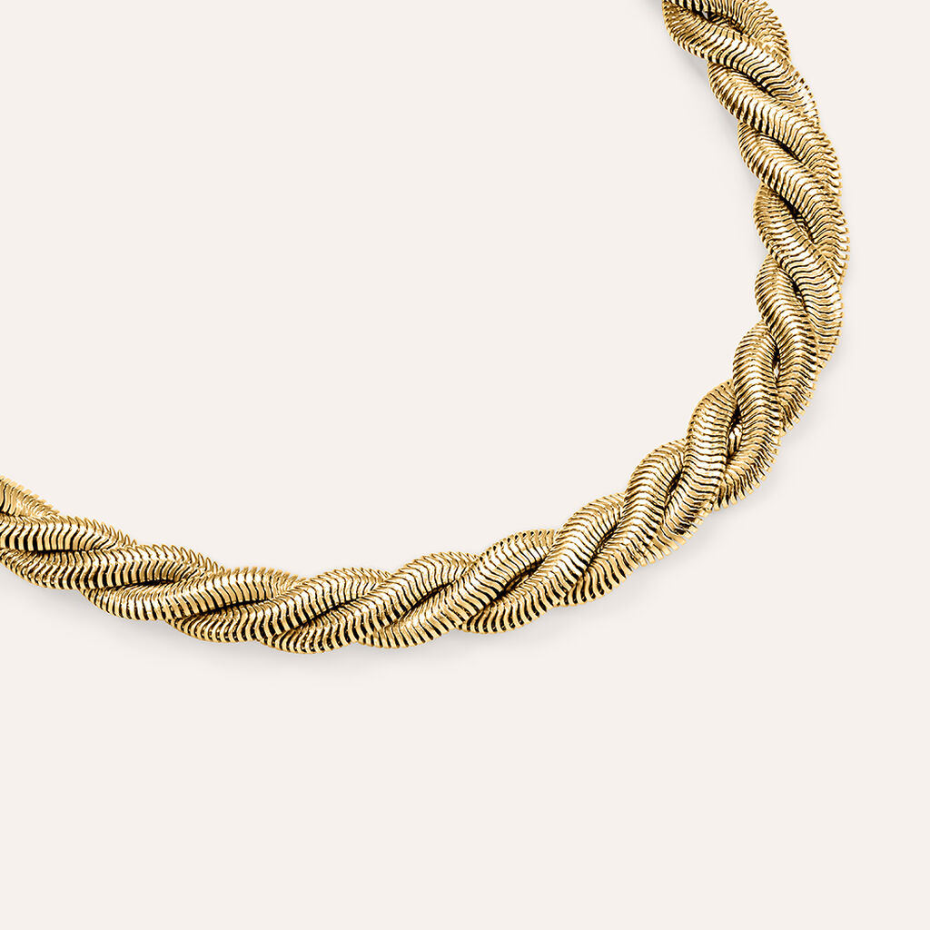 Bracciale Lady Code Acciaio Dorato - Bracciali Donna | Stroili