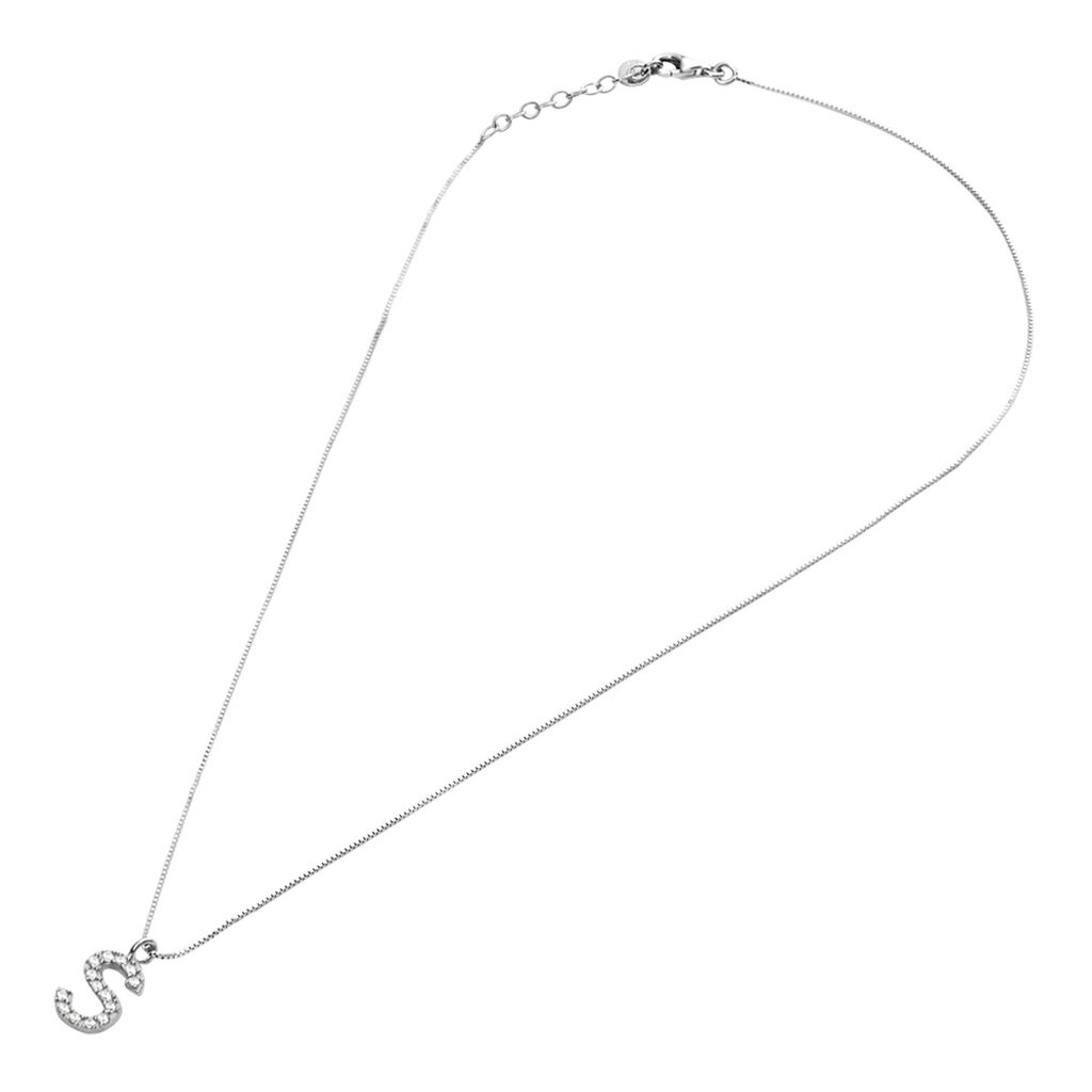 Collana Silver Moments Argento Rodiato Cubic Zirconia - Collane Donna | Stroili