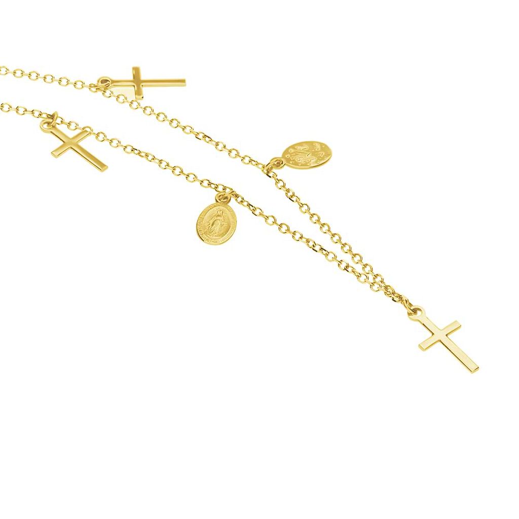 Collana Rosario Holy Oro Giallo - Collane Rosario Donna | Stroili