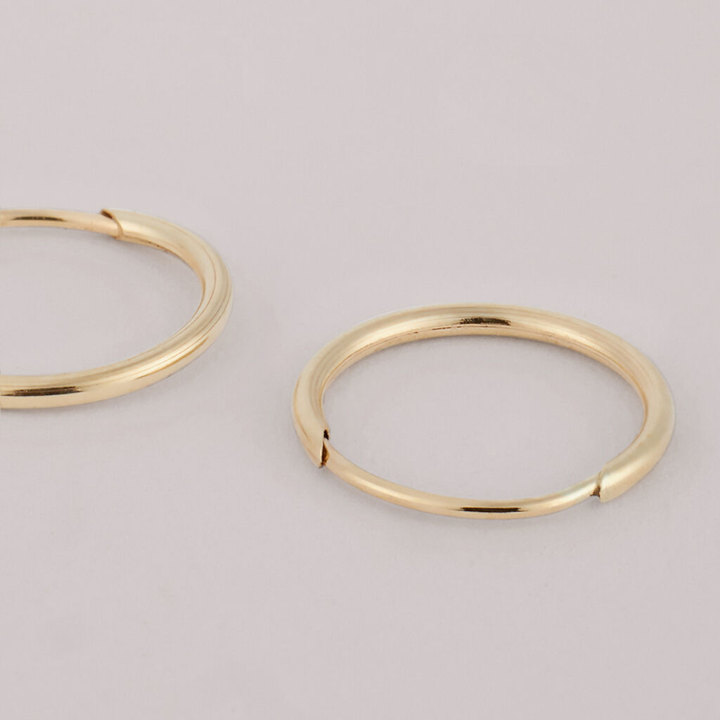 Orecchini A Cerchio Toujours Oro Giallo - Orecchini a Cerchio Donna | Stroili