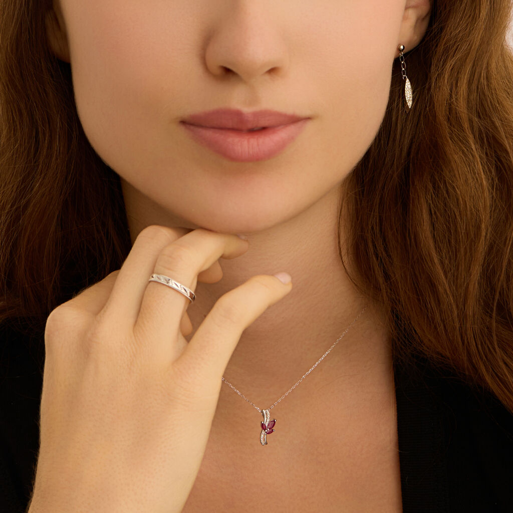 Fede Classica Diamantata 3 mm Oro Bianco