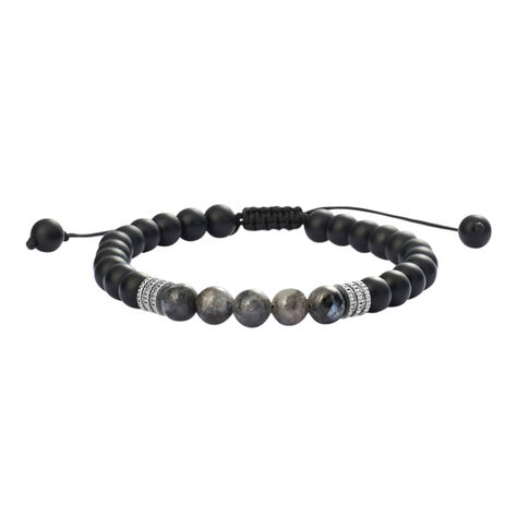 Bracciale Man Code Ottone Nero Labradorite - Bracciali Uomo | Stroili