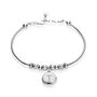 Pendente Love Beats Argento Rodiato Cubic Zirconia