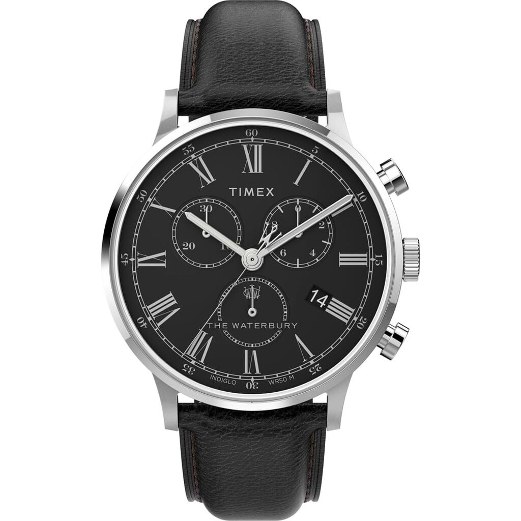 Orologio Al Quarzo Timex Waterbury Tw2u88300 - Orologi con Datario Uomo | Stroili