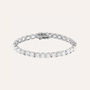 Bracciale Tennis Silver Elegance Argento Rodiato Cubic Zirconia