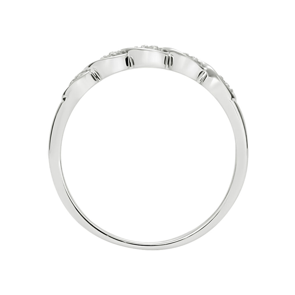 Anello Riviere Sophia Oro Bianco Diamante - Anelli Riviere Donna | Stroili