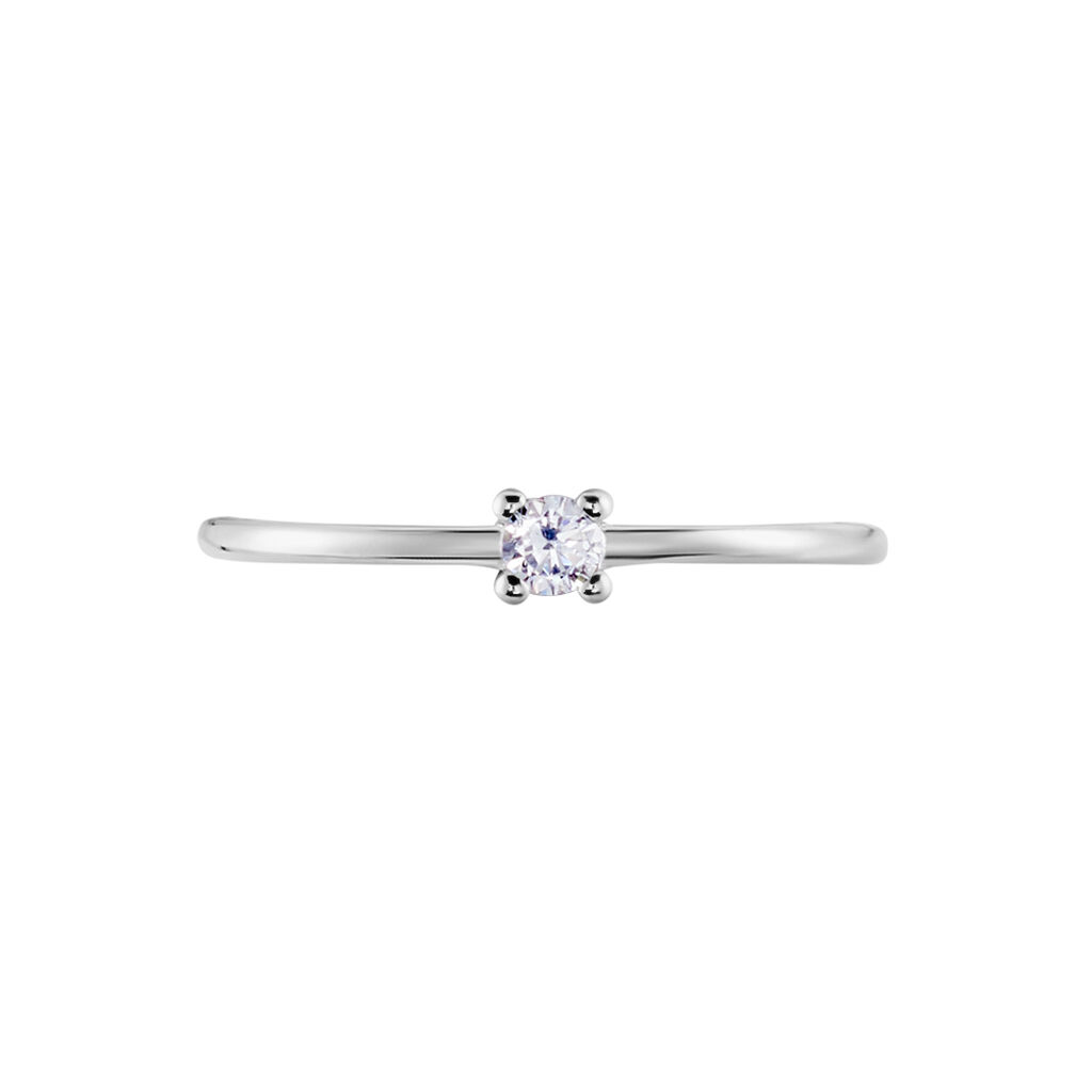 Anello Silver Elegance Argento Rodiato Cubic Zirconia - Anelli con Pietre Donna | Stroili