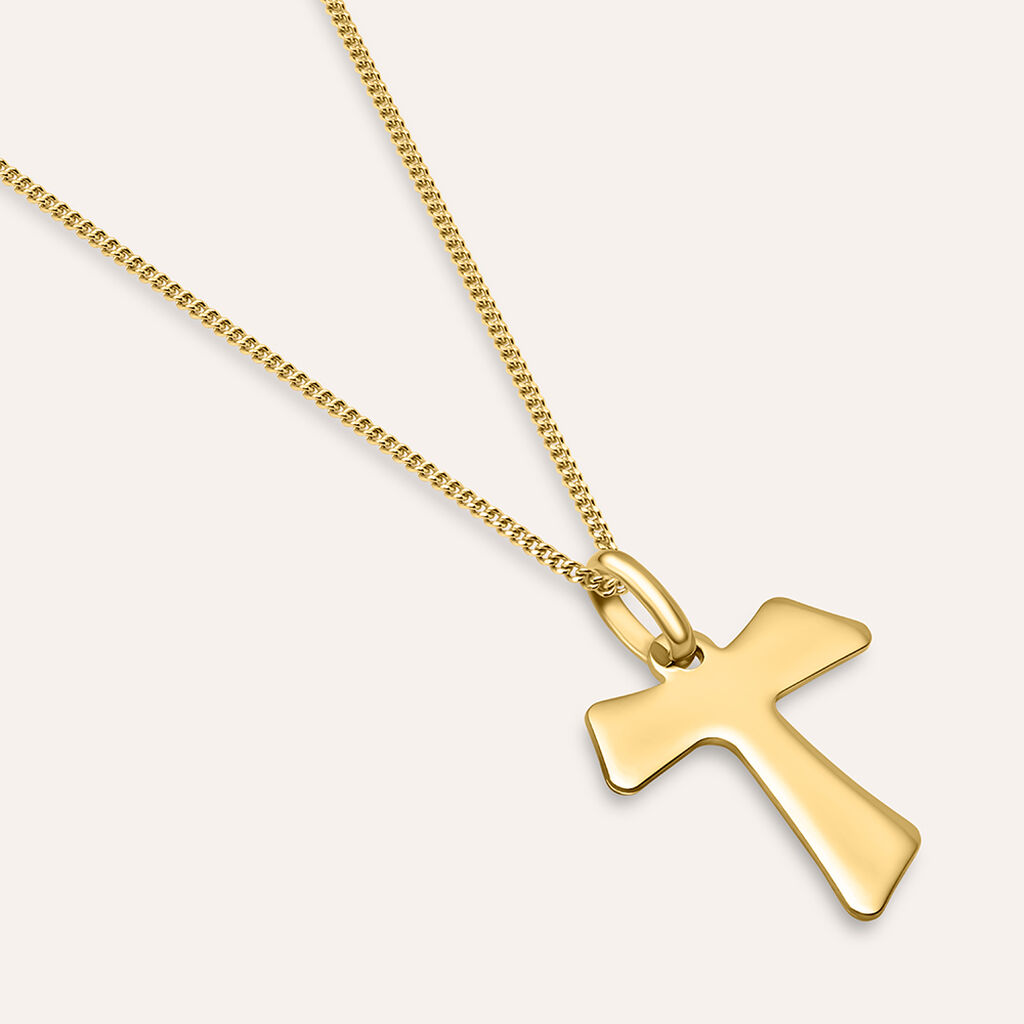 Pendente Holy Oro Giallo - Ciondoli con Incisione Unisex | Stroili