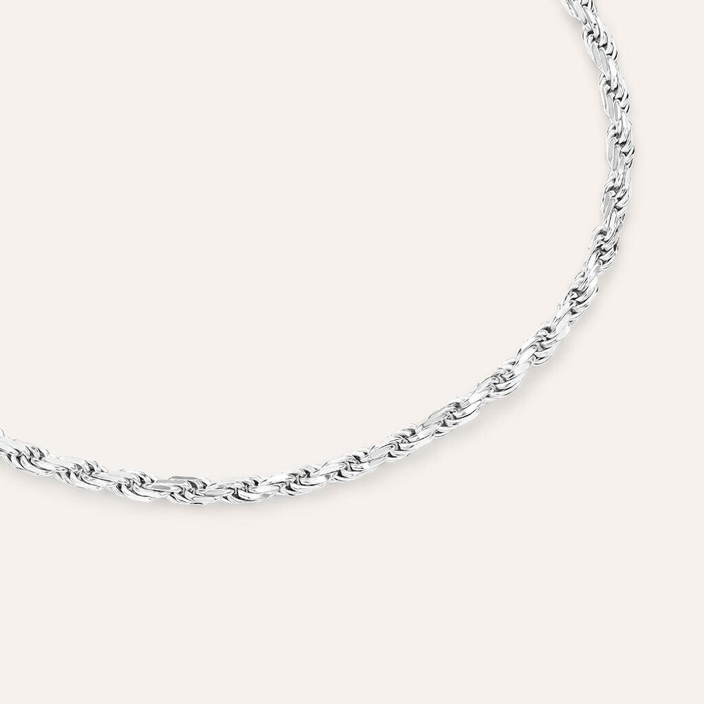 Bracciale Catena Silver Collection Argento Rodiato