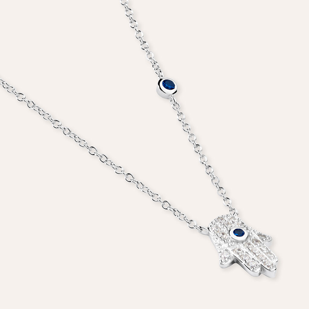 Collana Silver Moments Argento Rodiato Cubic Zirconia