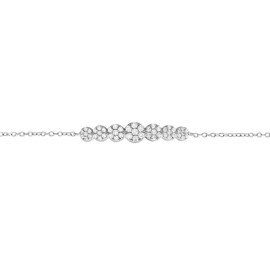 Bracciale Silver Shine Argento Rodiato Cubic Zirconia