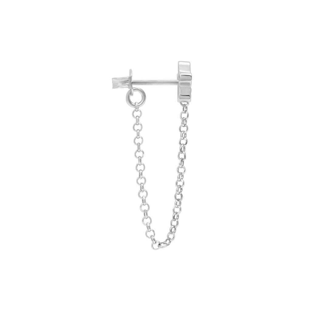 Mono Orecchino Pendente Silver Moments Argento Rodiato Cubic Zirconia - Mono Orecchino Donna | Stroili