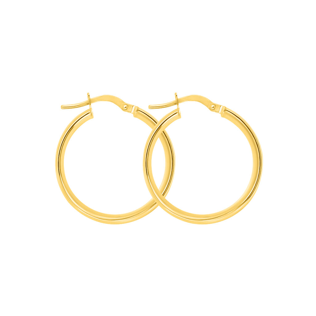 Orecchini A Cerchio Toujours Oro Giallo - Orecchini a Cerchio Donna | Stroili