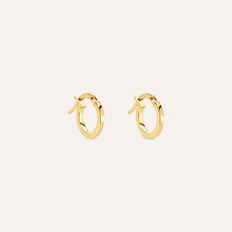 Orecchini A Cerchio Toujours Oro Giallo - Orecchini a Cerchio Donna | Stroili