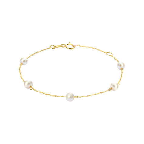 Bracciale Gabrielle Oro Giallo Perla D'Acqua Dolce - Bracciali Donna | Stroili