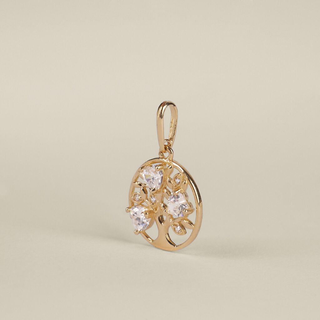 Pendente Poème Oro Giallo Cubic Zirconia - Ciondoli Donna | Stroili