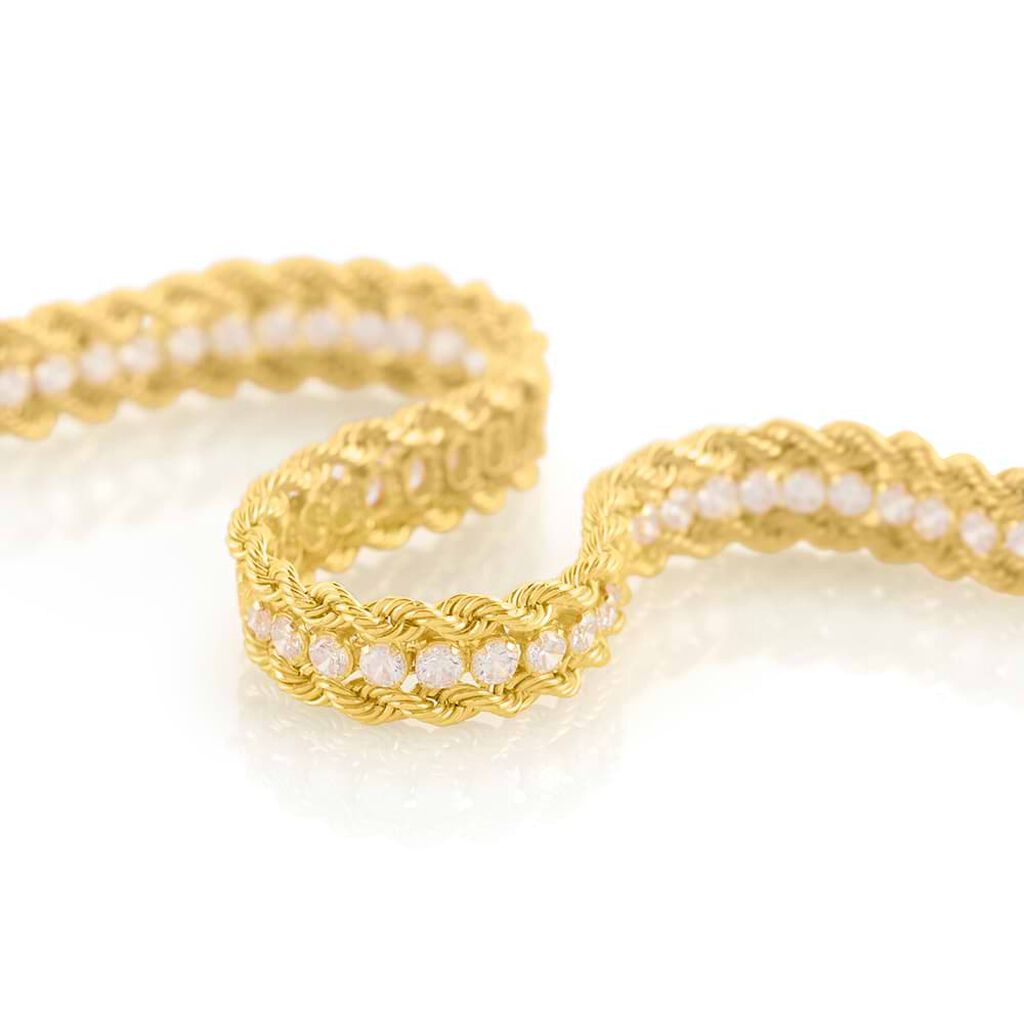 Bracciale Catena Colette Oro Giallo Cubic Zirconia
