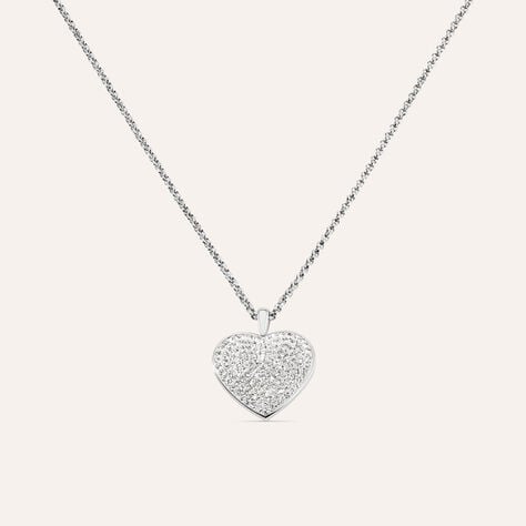 Collana Aura Acciaio Cristallo - Collane Donna | Stroili