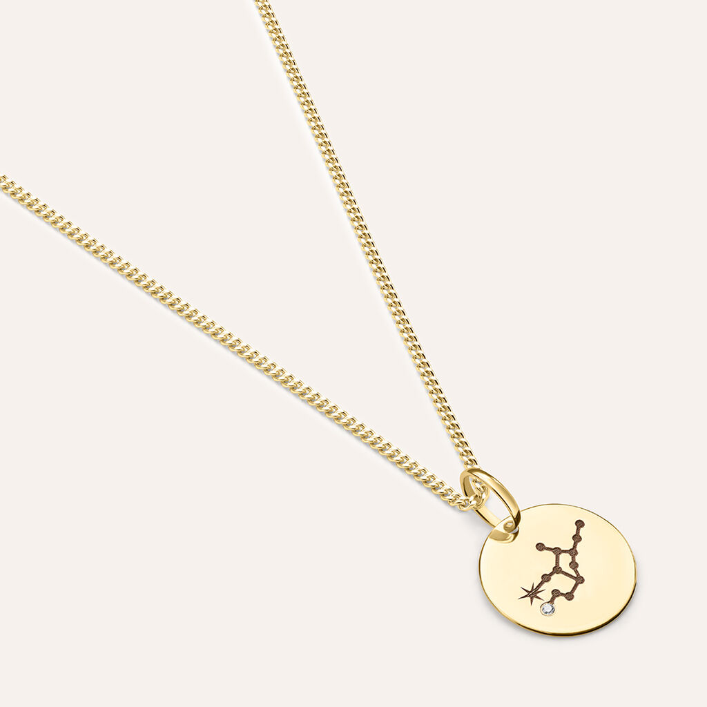 Pendente Poème Oro Giallo Cubic Zirconia - Ciondoli Donna | Stroili