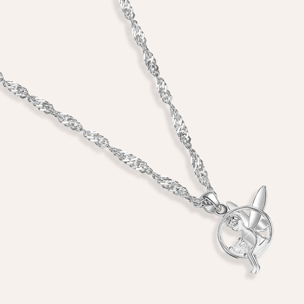 Pendente Love Beats Argento Rodiato Cubic Zirconia - Ciondoli Donna | Stroili