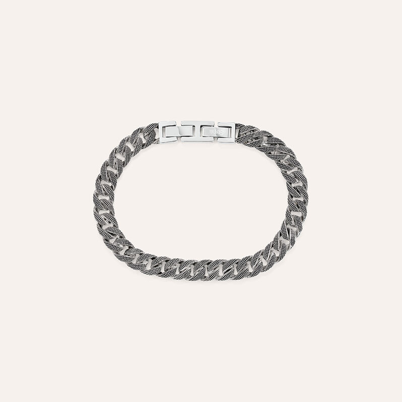 Bracciale Catena Man Code Acciaio - Bracciali Uomo | Stroili