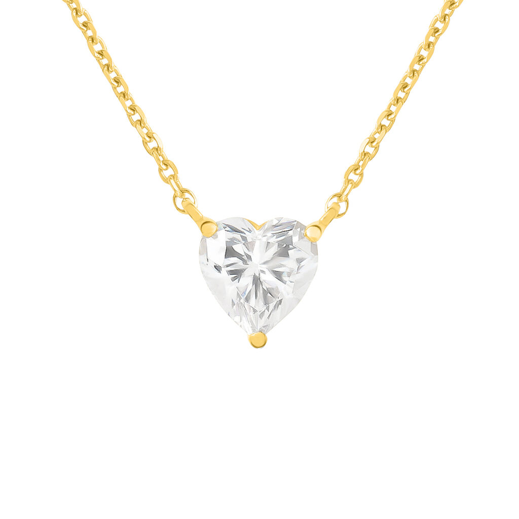 Collana Punto Luce Claire Oro Giallo Cubic Zirconia - Collane Punto Luce Donna | Stroili