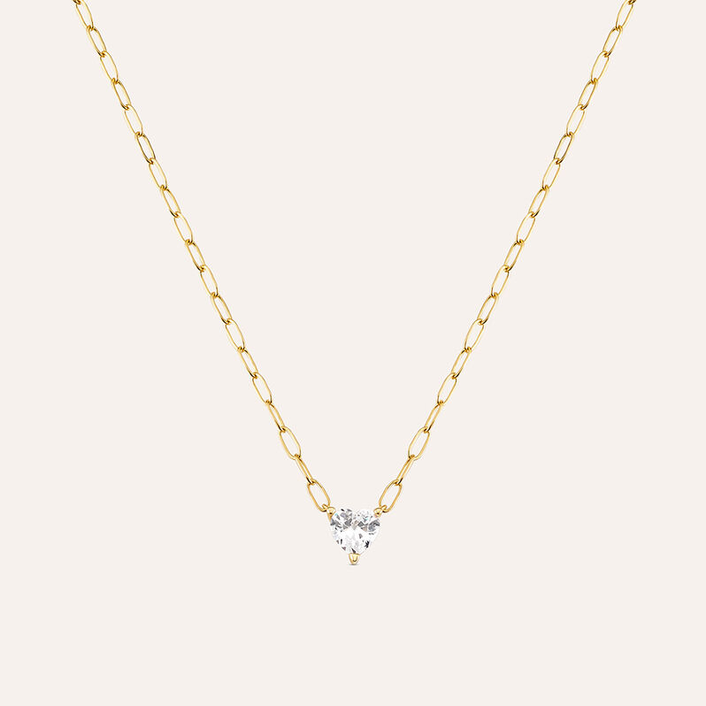 Collana Punto Luce Claire Oro Giallo Cubic Zirconia - Collane Punto Luce Donna | Stroili