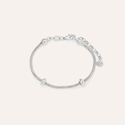Bracciale Love Beats Argento Rodiato - Bracciali Donna | Stroili