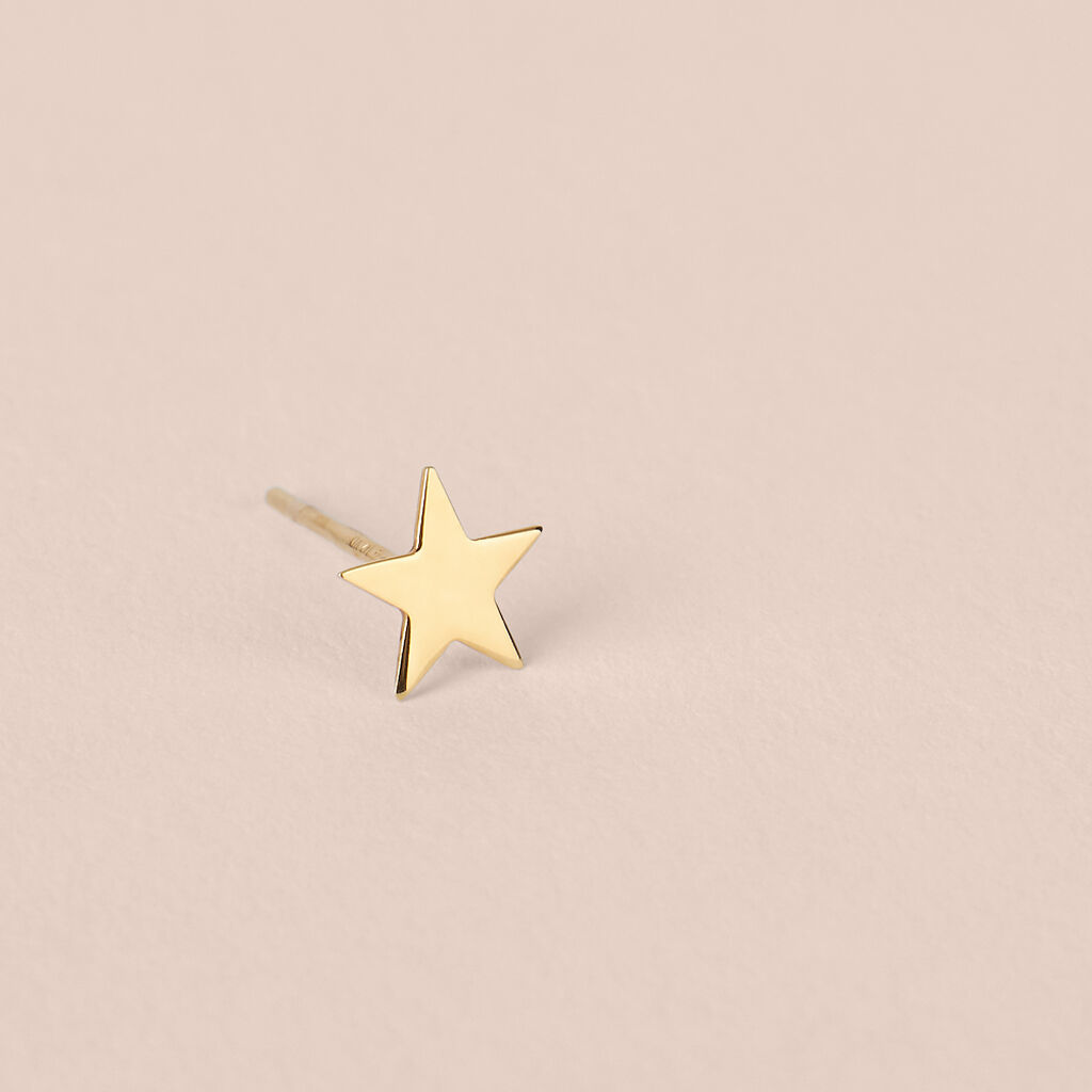 Orecchini Lobo Bon Ton Oro Giallo