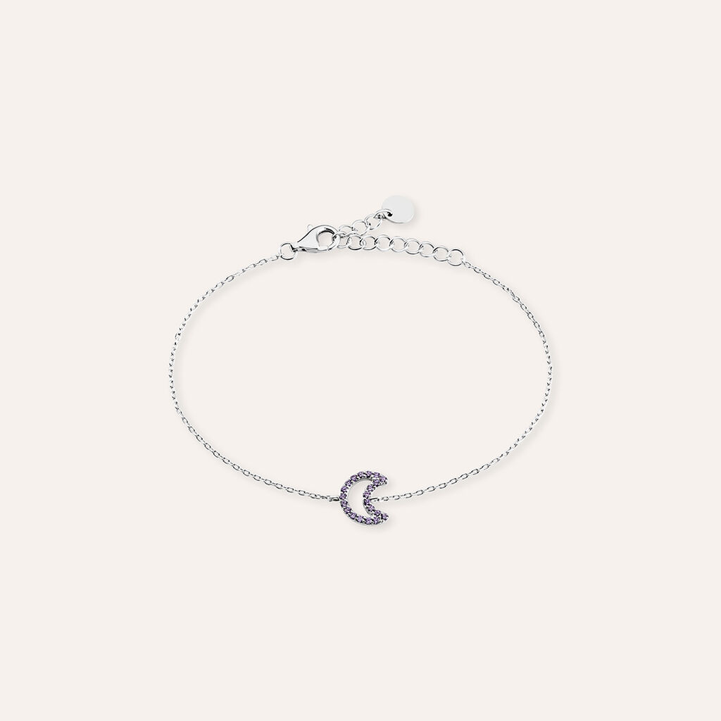 Bracciale Silver Rainbow Argento Rodiato Cubic Zirconia