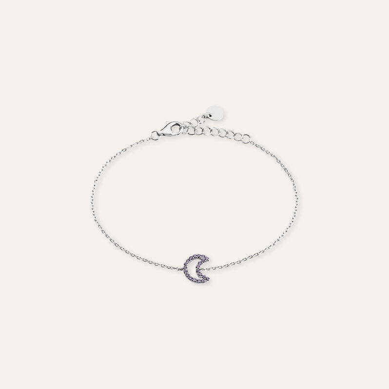 Bracciale Silver Rainbow Argento Rodiato Cubic Zirconia - Bracciali Amicizia Donna | Stroili