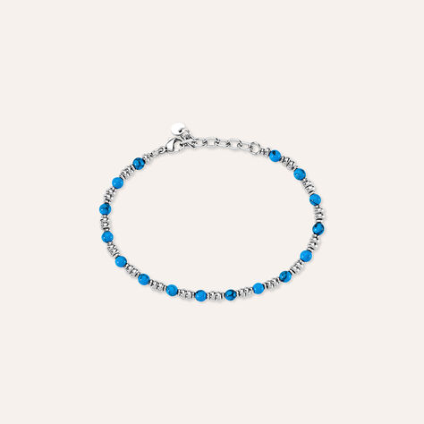 Bracciale Man Code Acciaio Turchese - Bracciali Uomo | Stroili