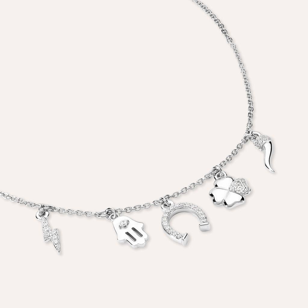 Bracciale Silver Moments Argento Rodiato Cubic Zirconia