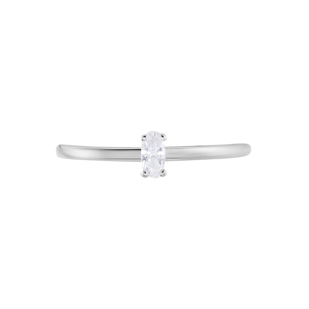 Anello Silver Elegance Argento Rodiato Cubic Zirconia - Anelli con Pietre Donna | Stroili