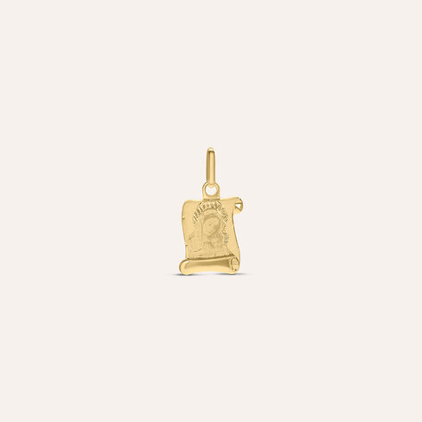 Pendente Holy Oro Giallo - Ciondoli con Incisione Unisex | Stroili