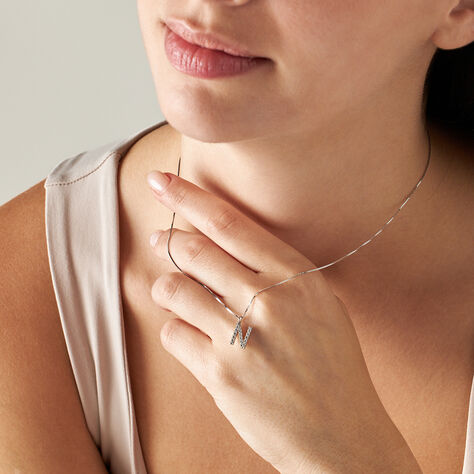 Collana Silver Moments Argento Rodiato Cubic Zirconia - Collane Donna | Stroili