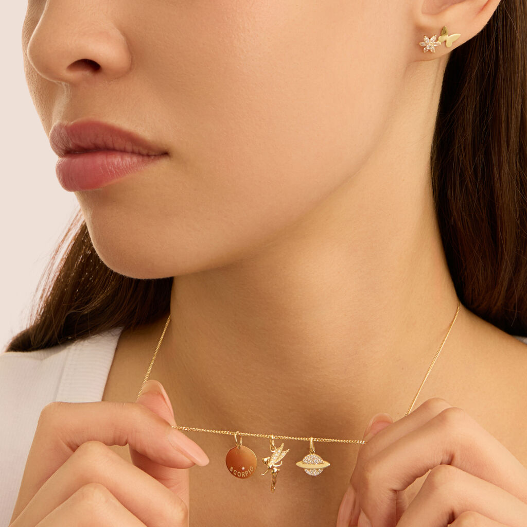 Orecchini Lobo Bon Ton Oro Giallo