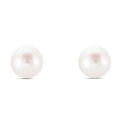 Orecchini Lobo Gabrielle Oro Giallo Perla D'Acqua Dolce - Orecchini a Lobo Donna | Stroili