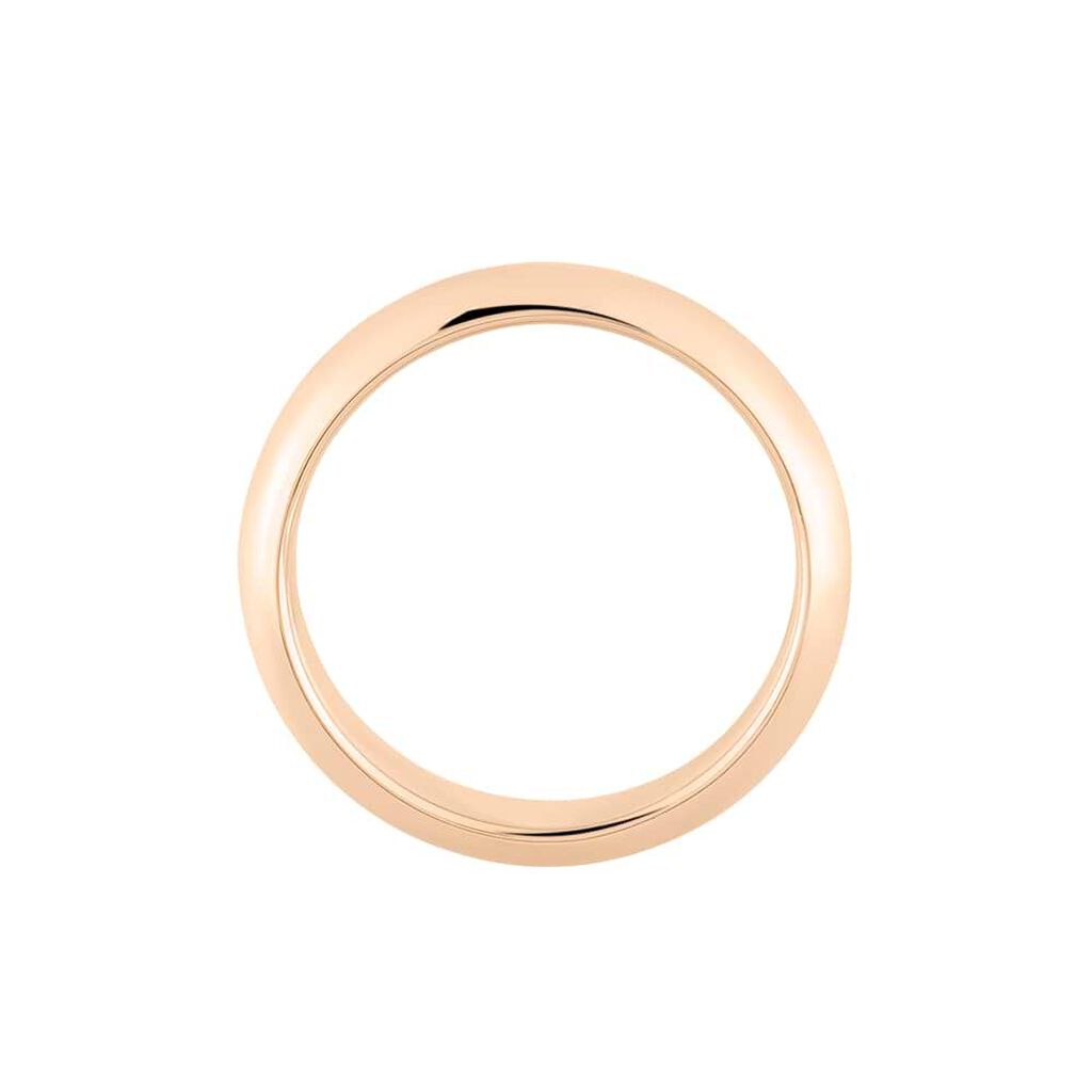 Fede Classica Leggera 4.5 mm Oro Rosa - Anelli con Incisione Unisex | Stroili