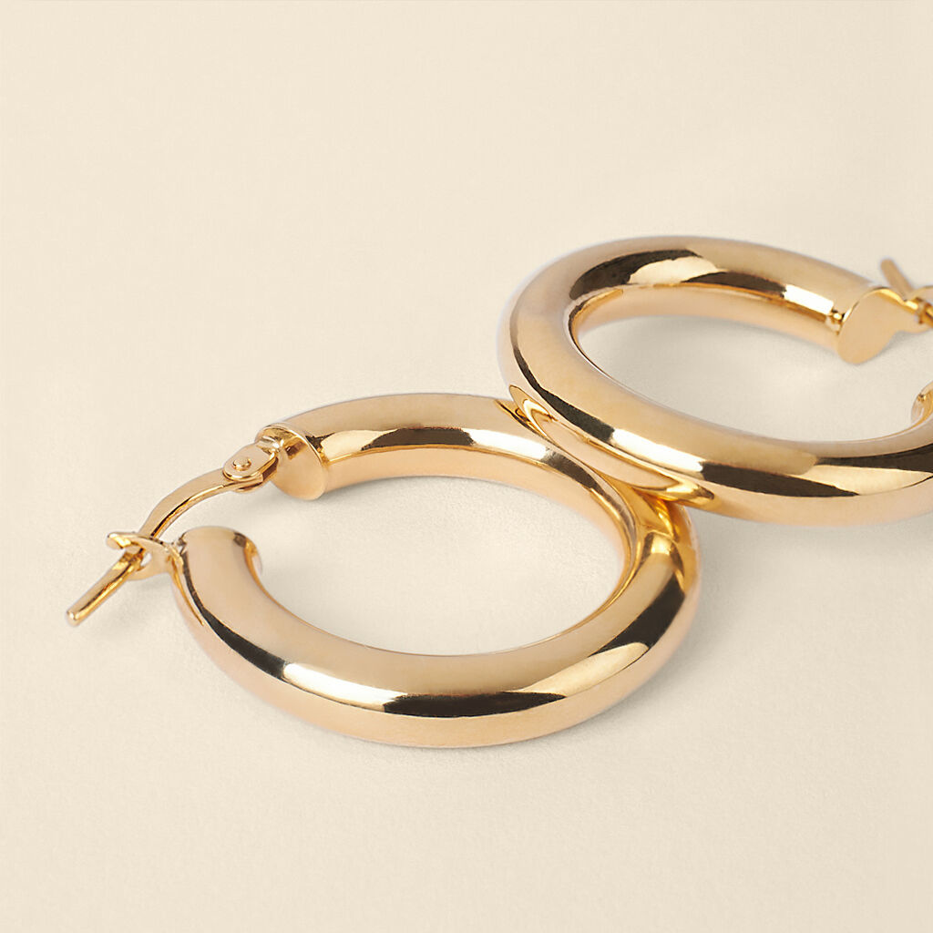 Orecchini A Cerchio Toujours Oro Giallo