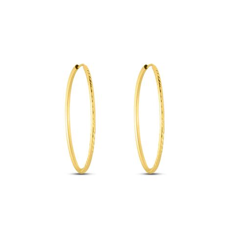 Orecchini A Cerchio Toujours Oro Giallo - Orecchini a Cerchio Donna | Stroili