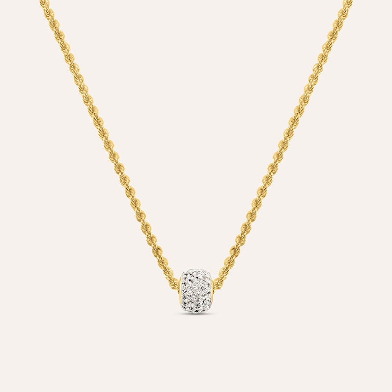 Collana Christelle Oro Giallo Cristallo - Collane Donna | Stroili