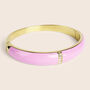 Bangle Lady Sweet Acciaio Dorato Cristallo